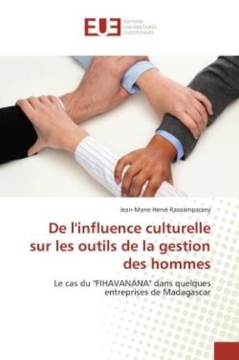 Couverture du livre « De l'influence culturelle sur les outils de la gestion des hommes - le cas du 