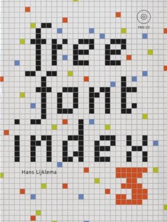 Couverture du livre « Free font index 3 » de Hans Lijklema aux éditions Pepin