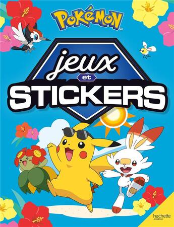 Couverture du livre « Pokemon - l'ete avec les pokemon » de  aux éditions Hachette Jeunesse