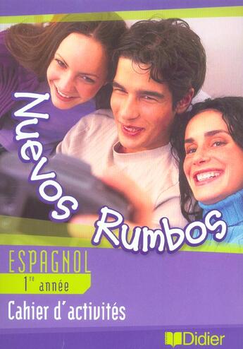 Couverture du livre « NUEVOS RUMBOS 1ERE ANNEE (édition 2004) » de Carton-Pinna M-R. aux éditions Didier