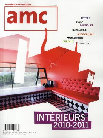 Couverture du livre « REVUE AMC ; intérieurs 2010-2011 » de Revue Amc aux éditions Le Moniteur