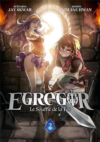 Couverture du livre « Egregor ; le souffle de la foi Tome 2 » de Kim Jae Hwan et Jay Skwar aux éditions Meian