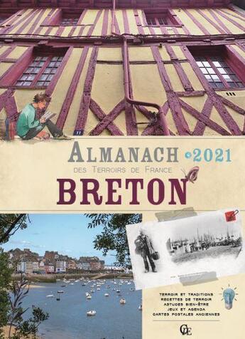 Couverture du livre « Almanach breton (édition 2021) » de Ramsay aux éditions Creations Du Pelican