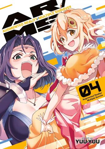 Couverture du livre « AR/MS !! augmented reality / multiple survive !! Tome 4 » de Yuu-Yuu aux éditions Meian