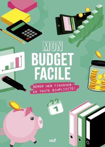 Couverture du livre « Mon budget facile - gerer mes finances en toute simplicite ! » de Caraes Vanessa aux éditions Mercileslivres