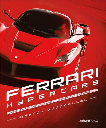 Couverture du livre « Ferrari hypercars » de  aux éditions Epa