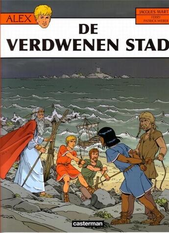 Couverture du livre « Alix T.28 ; de verdwenen stad » de Jacques Martin et Patrick Weber et Ferry aux éditions Casterman