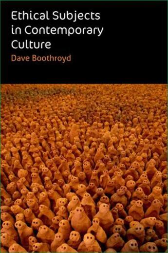 Couverture du livre « Ethical Subjects in Contemporary Culture » de Boothroyd Dave aux éditions Edinburgh University Press