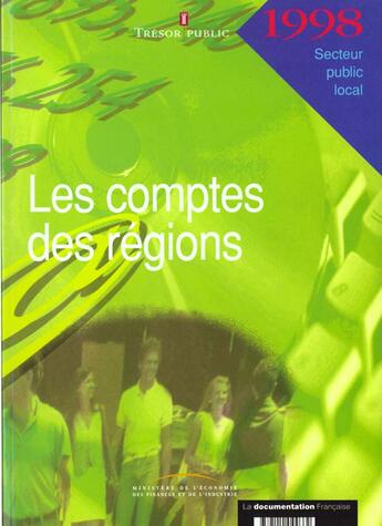 Couverture du livre « Les comptes des regions » de  aux éditions Documentation Francaise