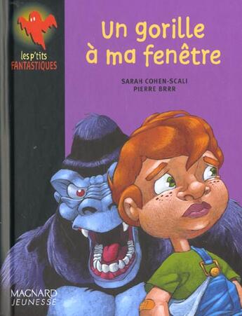 Couverture du livre « Un gorille à ma fenetre » de Sarah Cohen-Scali aux éditions Magnard