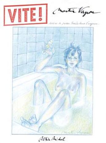 Couverture du livre « Vite ! : Dessins de presse tracés dans l'urgence » de Martin Veyron aux éditions Glenat