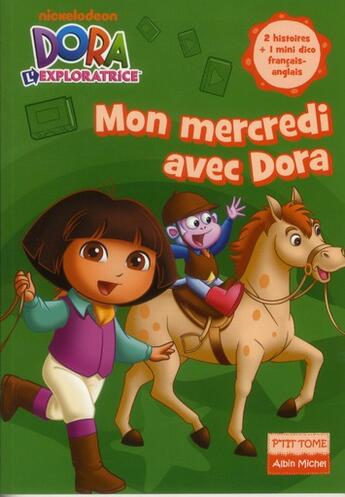 Couverture du livre « Dora l'exploratrice t.16 ; mon mercredi avec Dora » de  aux éditions Albin Michel