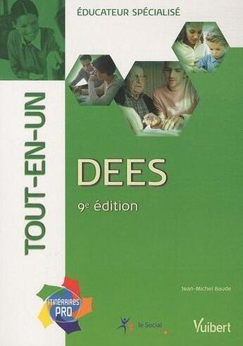 Couverture du livre « DEES tout-en-un (9e édition) » de Jean-Michel Baude aux éditions Vuibert