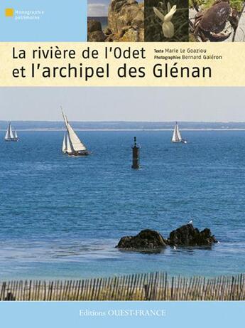 Couverture du livre « De Quimper aux îles Glénan, en descendant l'Odet » de  aux éditions Ouest France