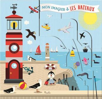 Couverture du livre « Les bateaux » de  aux éditions Piccolia