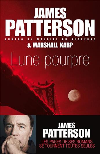 Couverture du livre « Lune pourpre » de James Patterson et Marshall Karp aux éditions Archipel