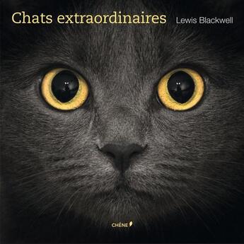 Couverture du livre « Chats extraordinaires » de Lewis Blackwell aux éditions Chene