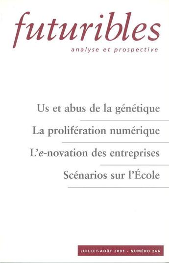 Couverture du livre « US ET ABUS DE LA GENETIQUE » de Testard/Salomon aux éditions Futuribles