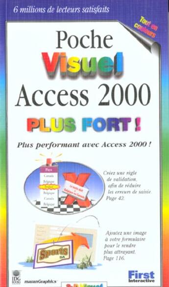 Couverture du livre « Access 2000 Plus Fort » de Marangraphics aux éditions First Interactive