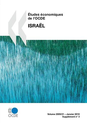 Couverture du livre « Études économiques de l'OCDE: Israël 2009 » de  aux éditions Epagine