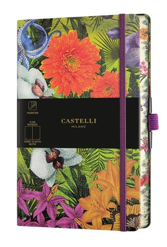 Couverture du livre « Carnet eden grand format uni orchid » de  aux éditions Castelli Milano