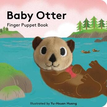 Couverture du livre « BABY OTTER: FINGER PUPPET BOOK » de  aux éditions Chronicle Books