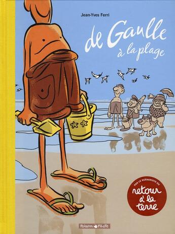 Couverture du livre « De Gaulle à la plage » de Jean-Yves Ferri aux éditions Dargaud