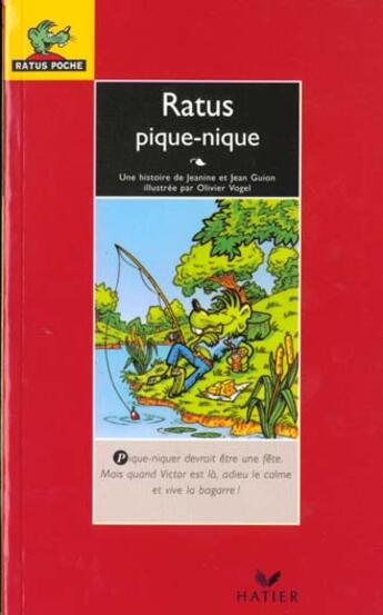 Couverture du livre « Ratus Pique-Nique » de Guion et Vogel aux éditions Hatier