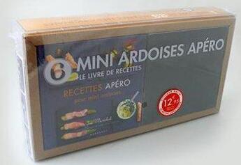 Couverture du livre « Coffret mini ardoises apéro » de  aux éditions Marabout