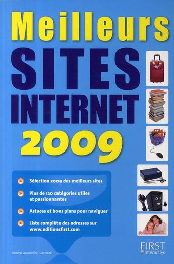 Couverture du livre « Meilleurs sites internet 2009-2010 » de Yasmina Lecomte aux éditions First Interactive