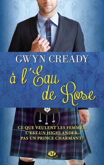 Couverture du livre « À l'eau de rose » de Gwyn Cready aux éditions Milady
