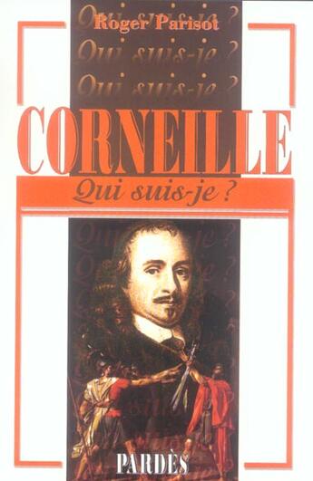 Couverture du livre « Corneille » de Roger Parisot aux éditions Pardes