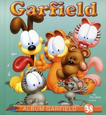 Couverture du livre « Garfield t.38 » de Jim Davis aux éditions Presses Aventure