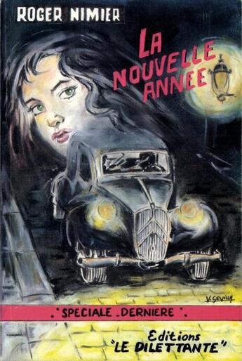 Couverture du livre « La nouvelle année » de Roger Nimier aux éditions Le Dilettante