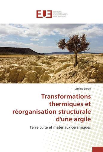 Couverture du livre « Transformations thermiques et reorganisation structurale d'une argile » de Zerbo-L aux éditions Editions Universitaires Europeennes