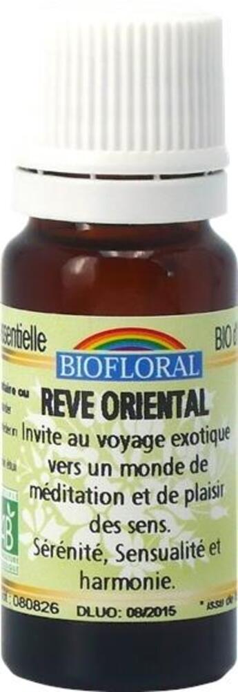 Couverture du livre « Huile d'ambiance reve oriental - 10ml - bio » de  aux éditions Dg-exodif