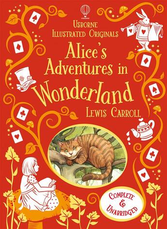 Couverture du livre « Alice's adventure in wonderland » de Lewis Carroll aux éditions Usborne