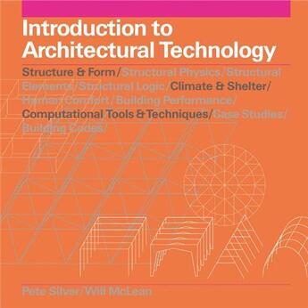 Couverture du livre « Introduction to architectural technology » de Mclean William aux éditions Laurence King