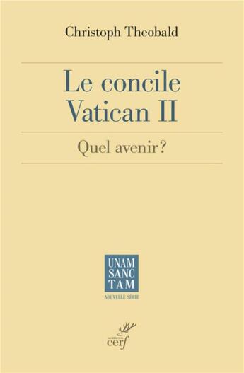 Couverture du livre « Le concile Vatican II » de Christoph Theobald aux éditions Cerf