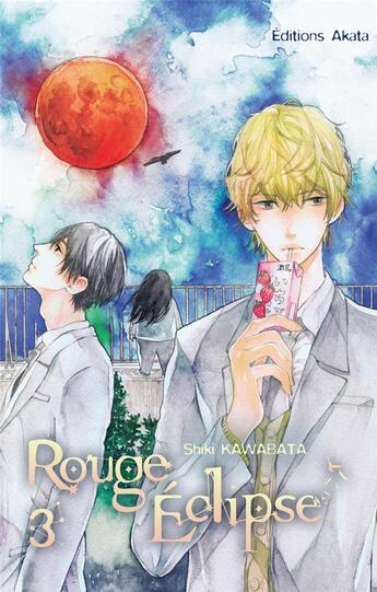 Couverture du livre « Rouge éclipse Tome 3 » de Shiki Kawabata aux éditions Akata