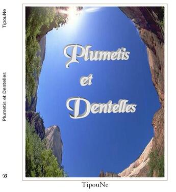 Couverture du livre « Plumetis et dentelles » de Tipoune aux éditions Bookisere