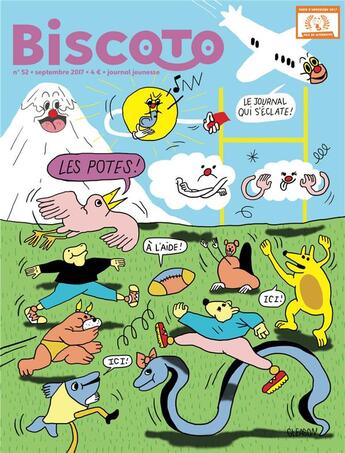 Couverture du livre « Biscoto n 52 - les potes » de  aux éditions Biscoto