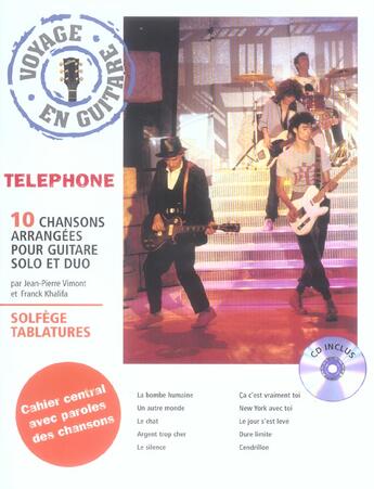 Couverture du livre « Voyage en guitare telephone » de  aux éditions Hit Diffusion