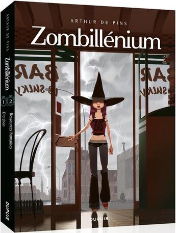 Couverture du livre « Zombillénium : coffret Tomes 1 et 2 » de Arthur De Pins aux éditions Dupuis