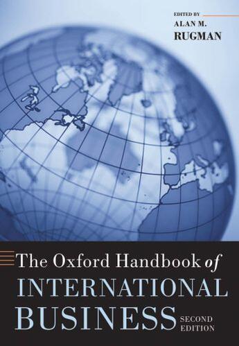 Couverture du livre « The Oxford Handbook of International Business » de Alan M Rugman aux éditions Oup Oxford