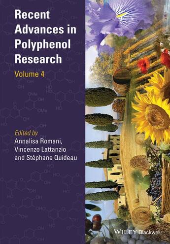 Couverture du livre « Recent Advances in Polyphenol Research » de Vincenzo Lattanzio et Annalisa Romani et Stephane Quideau aux éditions Wiley-blackwell