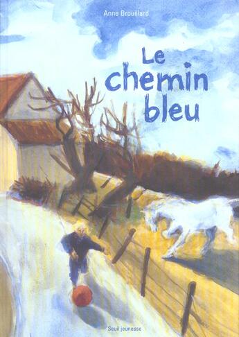 Couverture du livre « Chemin Bleu (Le) » de Anne Brouillard aux éditions Seuil Jeunesse