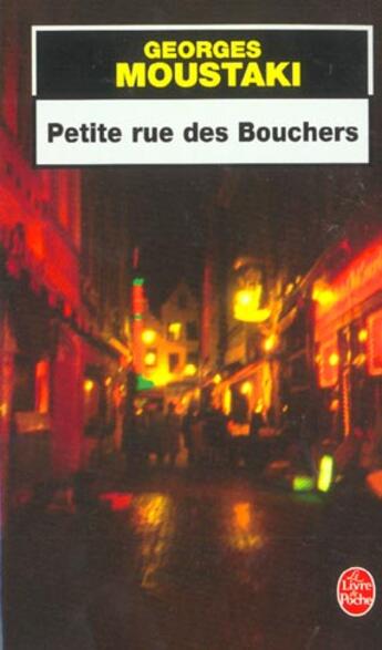 Couverture du livre « Petite rue des bouchers » de Moustaki-G aux éditions Le Livre De Poche