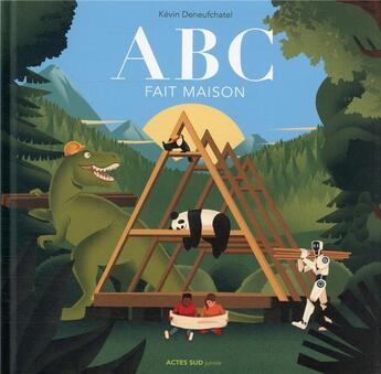 Couverture du livre « ABC fait maison » de Deneufchatel Kévin aux éditions Actes Sud Jeunesse