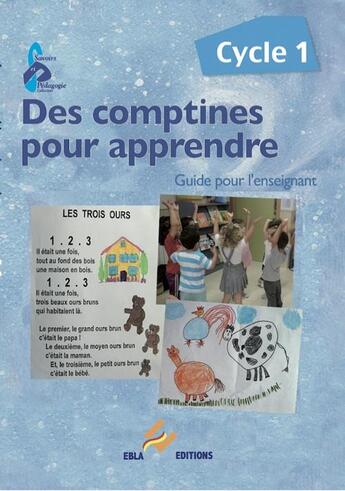 Couverture du livre « Des comptines pour apprendre cycle 1 » de Laurence Deguilloux aux éditions Ebla